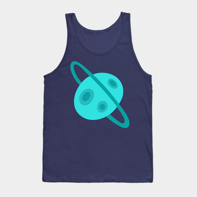 Saturn Planet Tank Top by Hastag Pos